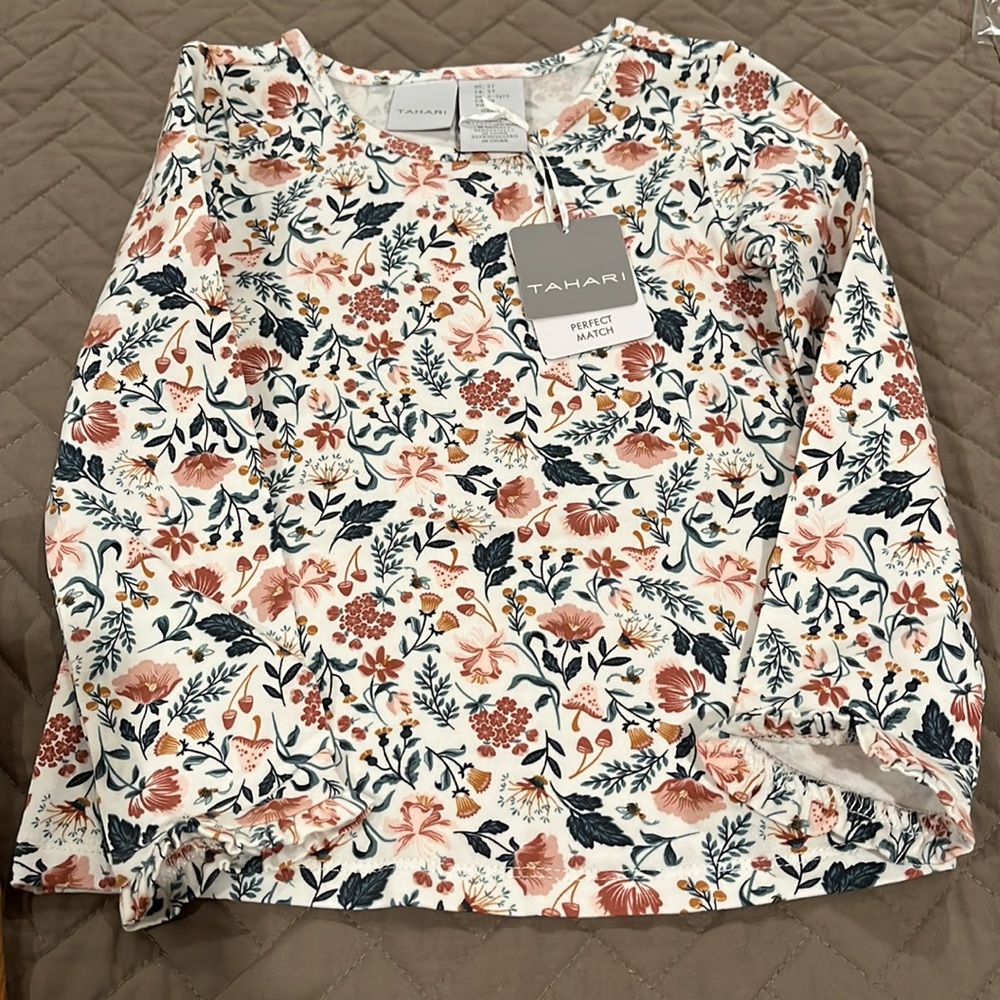 TAHARI Toddler Girls 2pc Corduroy Jumper Set With Headband / NWT / Size 3T - Picture 6 of 10